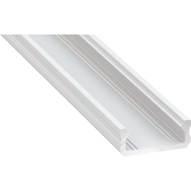 LED-asennusprofiili Lumines D, 16x6.3x2020mm, eri värejä