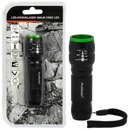 LED-käsivalaisin ProMaster 300 lm XPG R4