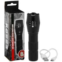 LED-käsivalaisin ProMaster Power Bank 300 lm ladattava