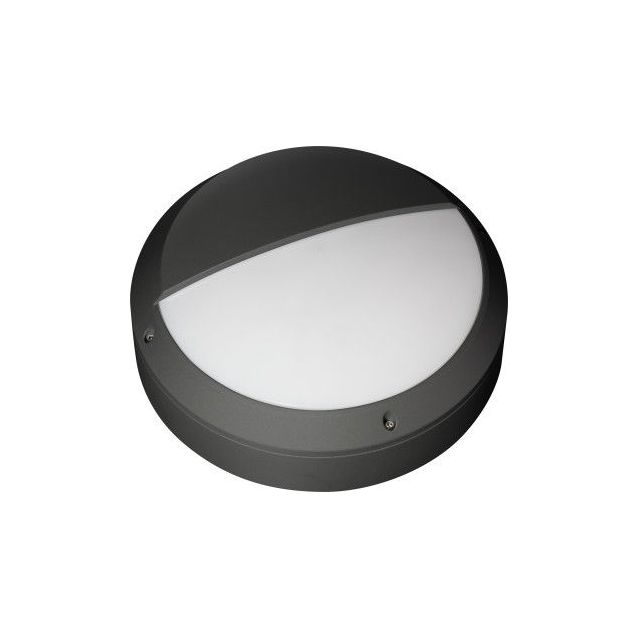 LED-katto/seinävalaisin Ensto Forte FO360.19LGH/3K, IP65, 19W/830, ulkokäyttöön