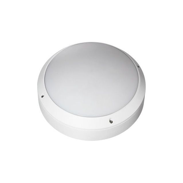 LED-katto/seinävalaisin Ensto Forte FO360.19V/3K, IP65, 19W/830, ulkokäyttöön