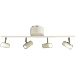 LED-kattospotti Aneta Lighting Gusto 4-osainen suora valkoinen himmennettävä