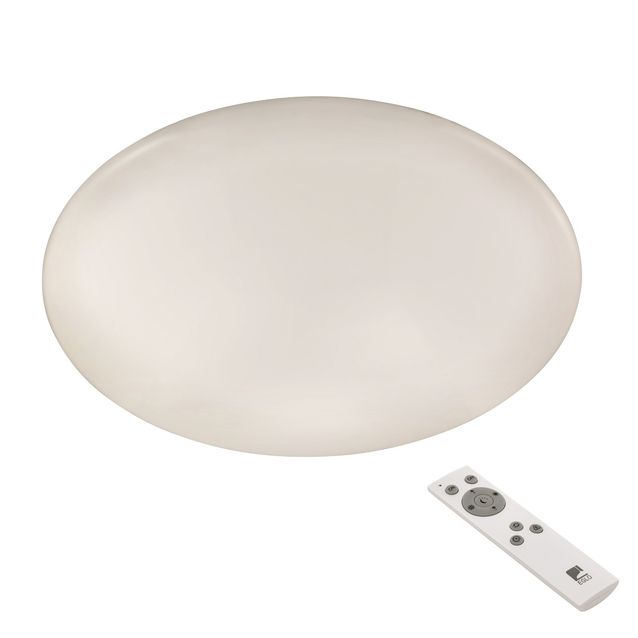 LED-kattovalaisin Eglo Giron 40W Ø570x75 mm IP20 himmennettävä valkoinen