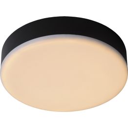 LED-kattovalaisin Lucide Ceres-LED Ø215 cm IP66 musta