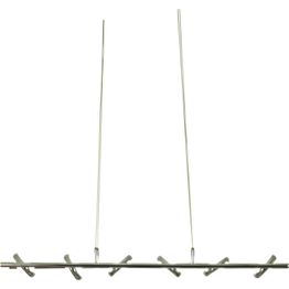 LED-kattovalaisin Aneta Lighting Macarons 6x5 W 2400 lm himmennettävä kromi