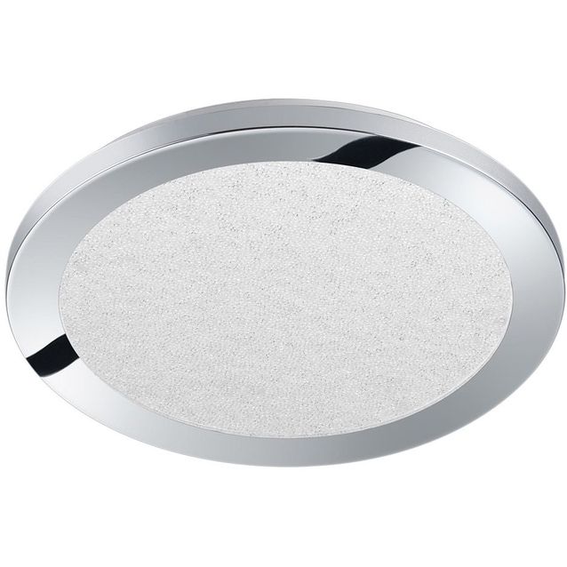 LED-kattovalaisin Trio Cesar ø260x30 mm IP44 kromi