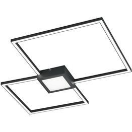 LED-kattovalaisin Trio Hydra 65x65cm antrasiitti
