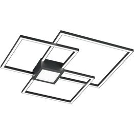 LED-kattovalaisin Trio Hydra 66x66cm antrasiitti