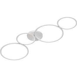 LED-kattovalaisin Trio Rondo mattavalkoinen