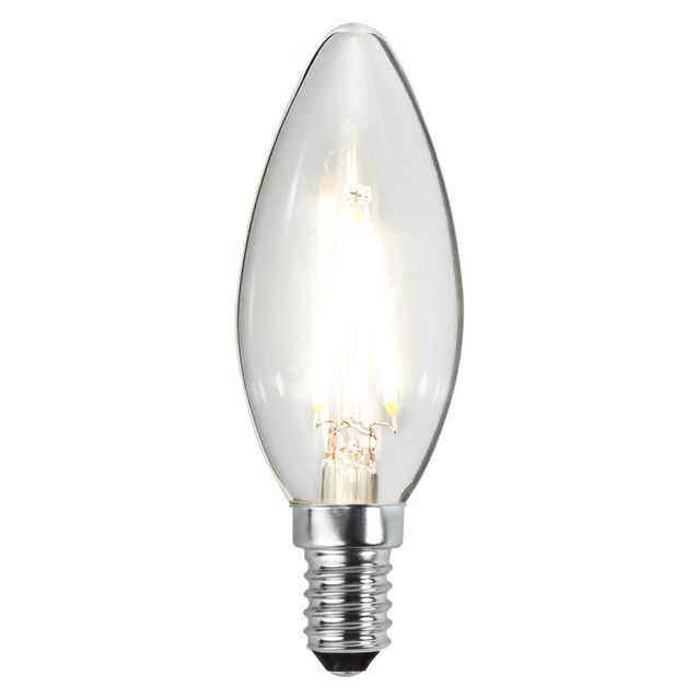 LED-kynttilälamppu Star Trading Illumination LED 351-01-1 Ø 35x98mm E14 kirkas 23W 4000K 270lm