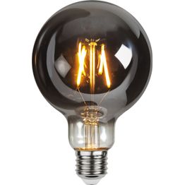 LED-lamppu Star Trading Decoration LED 355-82 Ø95x145 mm E27 savunharmaa 1.8 W 2100 K 80 lm