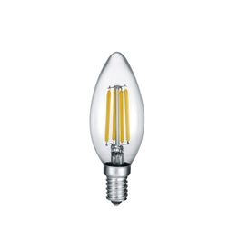 LED-Lamppu Trio E14 filament kynttilä 4W 470lm 2700K switch dimm
