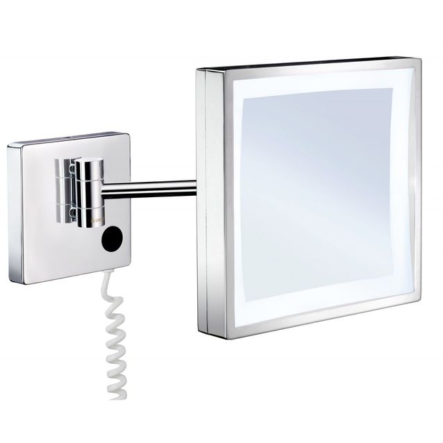 LED-meikkipeili Smedbo 3-kertainen suurennus