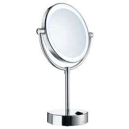 Meikkipeili Smedbo Dual light pyöreä valolla vapaasti seisova 