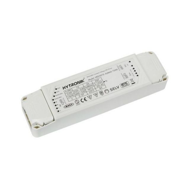 LED-muuntaja FTLight Multi 24V, 75W, IP20, himmennettävä, painonappi, 1-10V