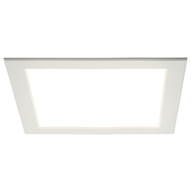 LED-paneeli Airam Flat N II, 12W/840, 175x175mm, himmennettävä, IP44, valkoinen/opaali