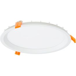 LED-paneeli Ensto Velox Deco ALDD240PU IP44 14W/830/840 Ø240 mm valkoinen