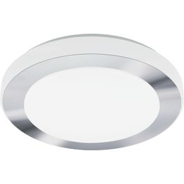 LED-plafondi Eglo Carpi Ø385 mm valkoinen/kromi