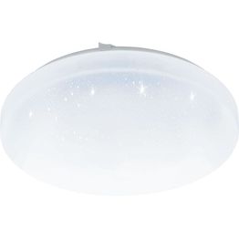 LED-plafondi Eglo Frania-A Ø300 mm IP44 valkoinen