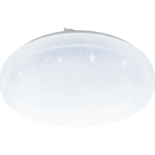 LED-plafondi Eglo Frania-A Ø300 mm IP44 valkoinen
