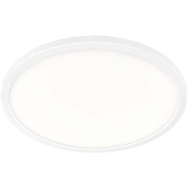 LED-plafondi Nordlux Bronx 29 2700K Ø29,4cm, valkoinen