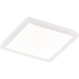 LED-plafondi Trio Camillus 30x30 cm valkoinen IP44