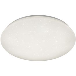 LED-plafondi Trio Potz Ø 500x120 mm valkoinen starlight