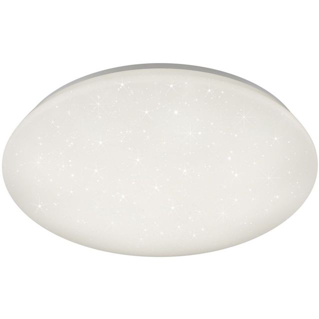 LED-plafondi Trio Potz Ø 500x120 mm valkoinen starlight