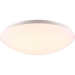 LED-plafondi Nordlux Ask ø 36 cm IP44 valkoinen