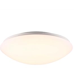 LED-plafondi Nordlux Ask ø 41 cm IP44 valkoinen