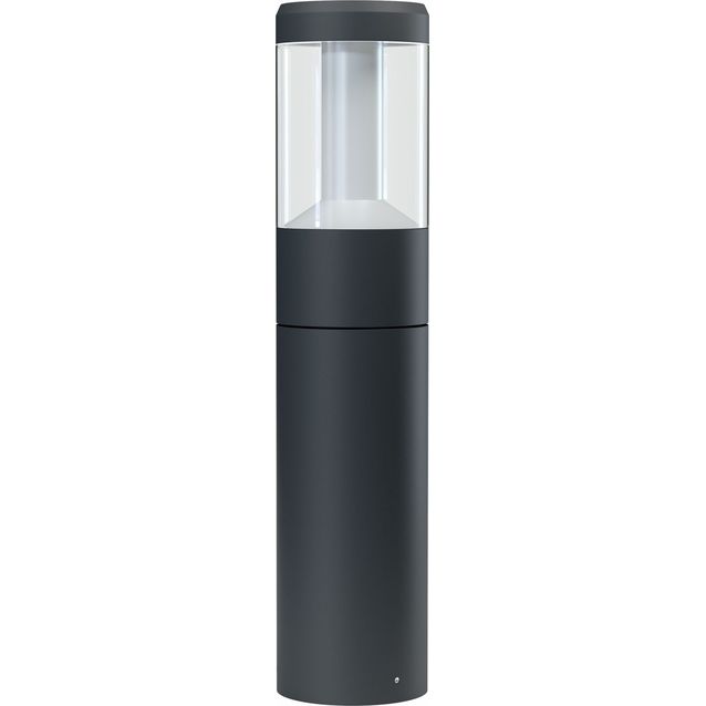 LED-pollarivalaisin Ledvance Endura Style Lantern Modern 500mm 12W, tummanharmaa