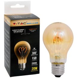LED-polttimo V-TAC 3W E27 2200 K 150 lm A60 meripihka