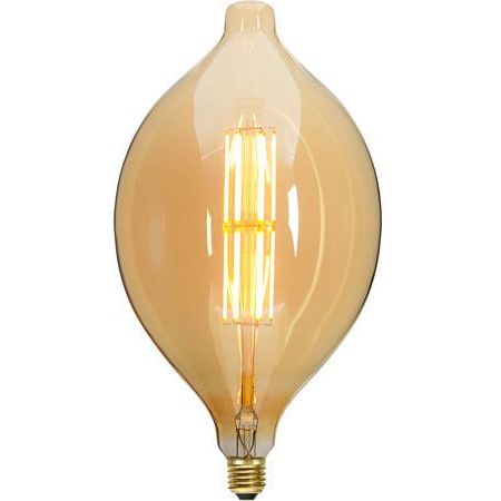 LED-polttimo Star Trading Industrial Vintage E27 BT180 10W 2000K himmennettävä meripihka