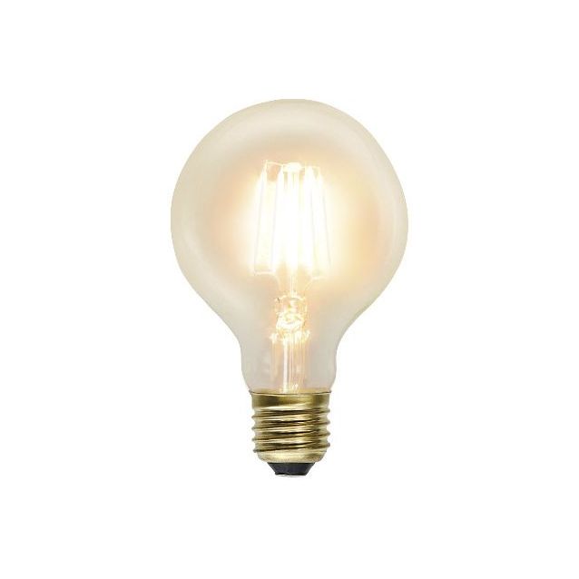 LED-polttimo Star Trading Soft Glow E27 G80 2,3W 2100K