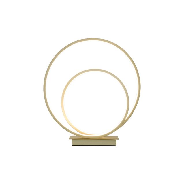 LED-pöytävalaisin Aneta Loop 14W Ø350x375 mm IP20 champange