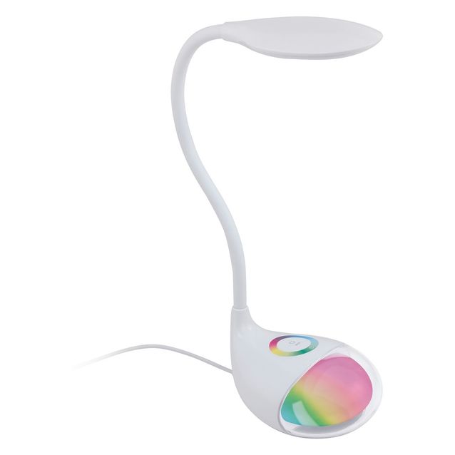 LED-pöytävalaisin Eglo Cabado 1 2.2W 110x490x140 mm IP20 himmennettävä valkoinen