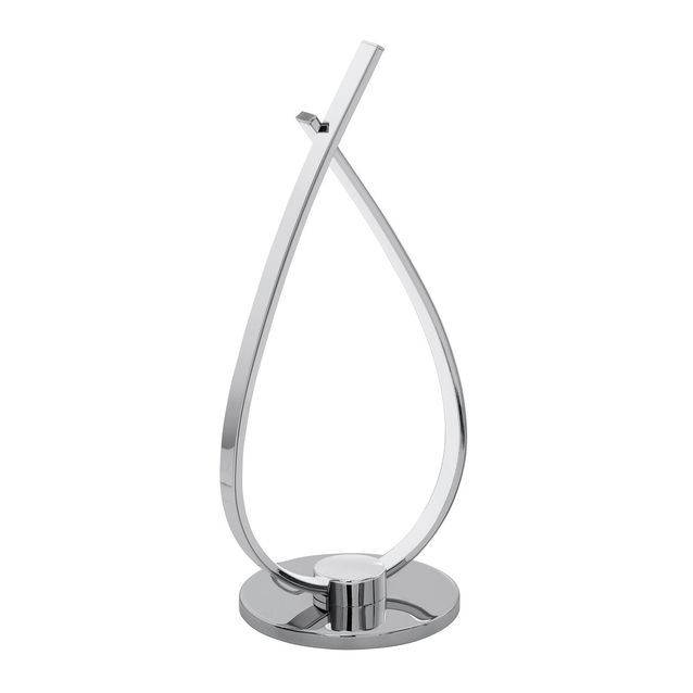 LED-pöytävalaisin Eglo Roncade 14W 150x335x195 mm IP20 kromi/valkoinen