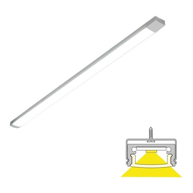 LED-profiili Limente 146 LUX 1460mm 30W alumiini
