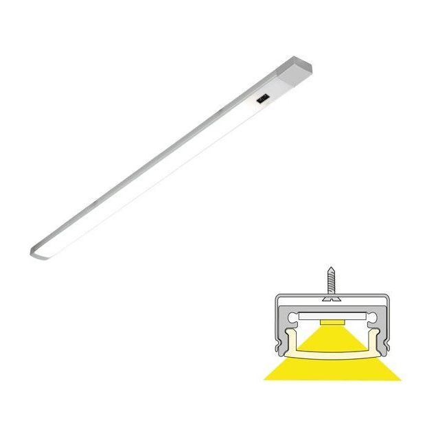 LED-profiili Limente 86 LUX-IR 860mm 18W alumiini