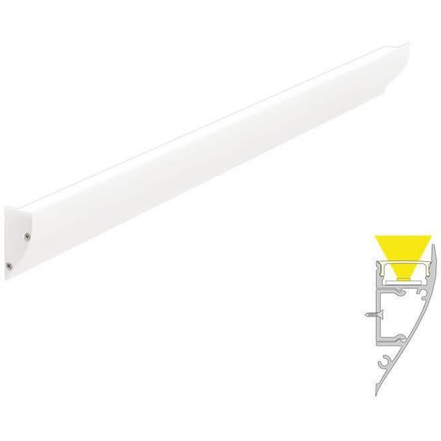 LED-profiili Limente LED-Up 20 CCT 2700-6000K 2m 19W valkoinen