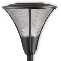 LED-pylväsvalaisin Ensto Opera Deco OPD530LGH 38W/840 grafiitinharmaa akryylikuvulla