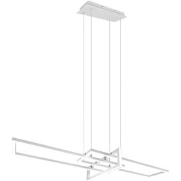 LED-riippuvalaisin Trio Salinas mattavalkoinen