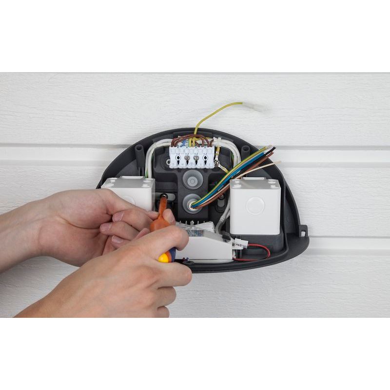 LED-seinävalaisin Hide-a-lite Arc antrasiitti lisäkuva