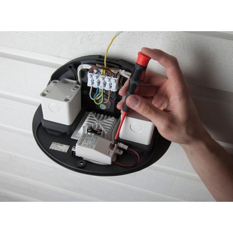 LED-seinävalaisin Hide-a-lite Arc antrasiitti lisäkuva 3