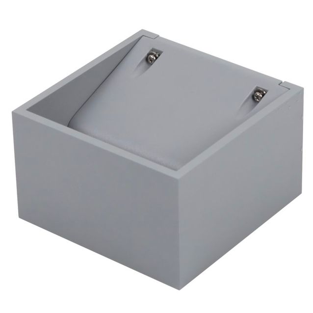 LED-seinävalaisin Hide-a-lite Indicate Case Wall IP55 harmaa