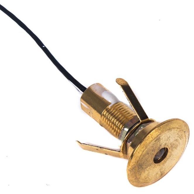 LED-valo saunavalosarjaan FTLIGHT Saunaset Platinum 1 kpl messinki