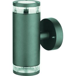 LED-seinävalaisin LED Energie Bonn 2xGU10 28W ylös alas harmaa