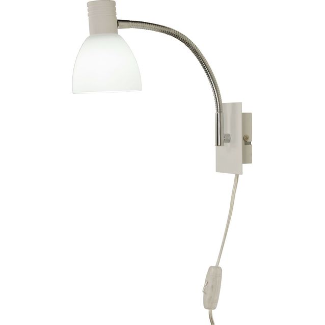 LED-seinävalaisin Aneta Lighting Deka 4 W 360 lm valkoinen/kromi