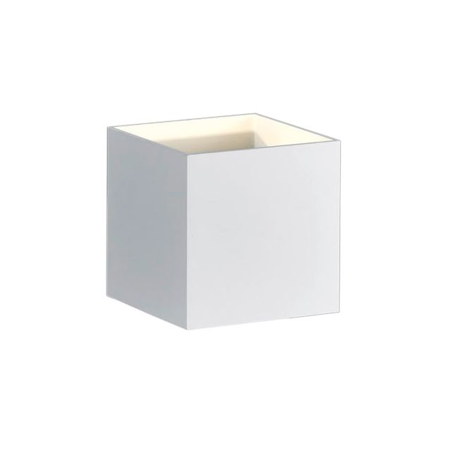 LED-seinävalaisin Trio Louis 100x100 mm mattavalkoinen