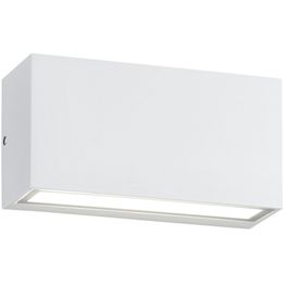 LED-seinävalaisin ulos Trio Trent 50x140x70mm mattavalkoinen